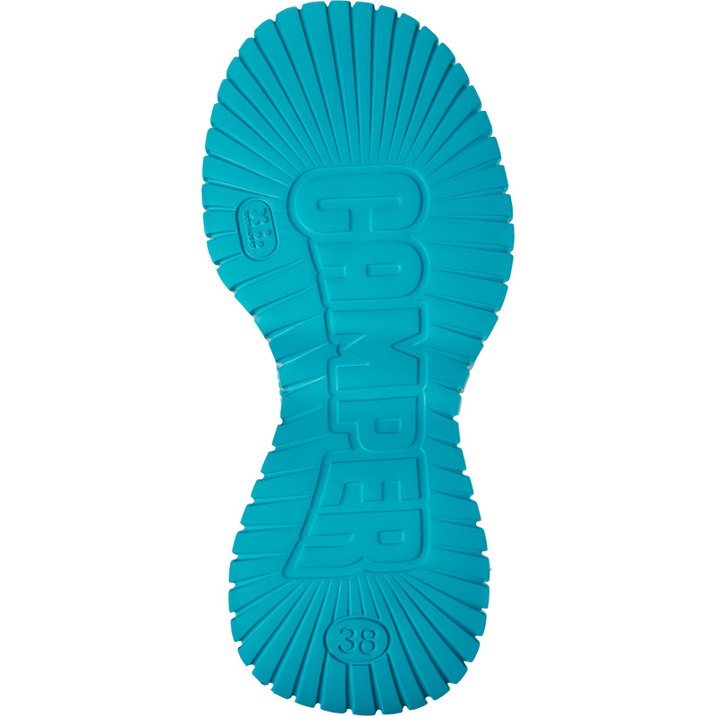 Camper Bcn Tencel® - Boots For Women - Blue, Size 40, Cotton Fabric