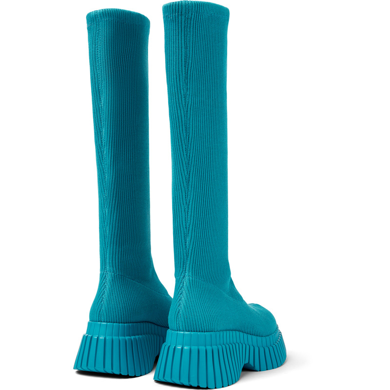 CAMPER BCN TENCEL® - Stiefel Für Damen - Blau, Größe 39, Textile
