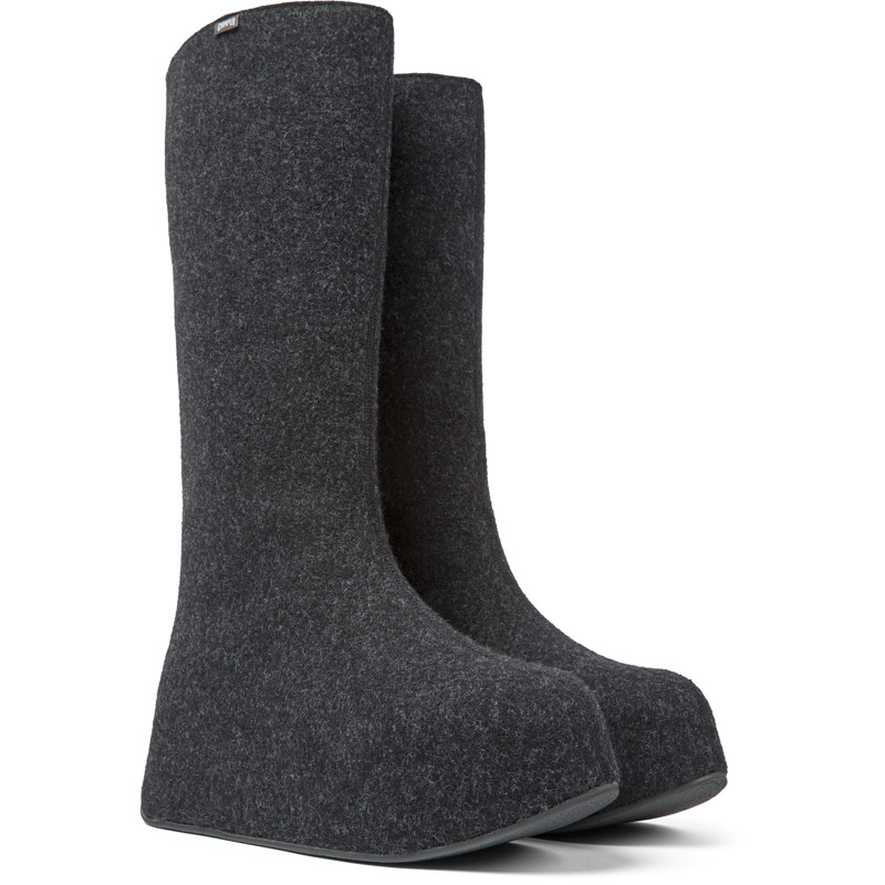 Shop Camper Ankle Boots For Women In Grey