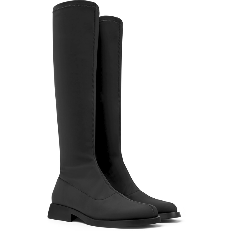Camper Boots For Women In Black