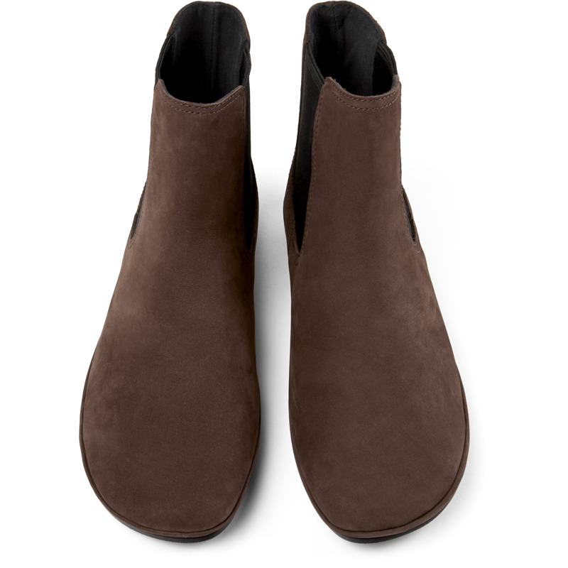 CAMPER Right - Ankle Boots For Women - Brown, Size 35, Suede