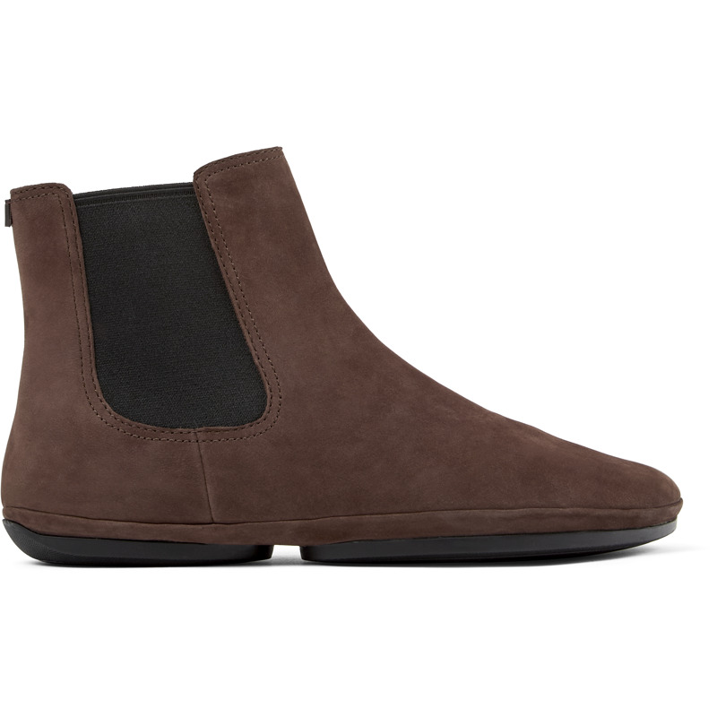 CAMPER Right - Ankle Boots For Women - Brown, Size 35, Suede