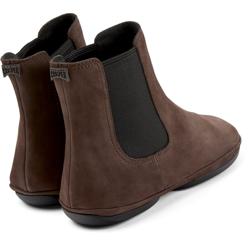 CAMPER Right - Ankle Boots For Women - Brown, Size 35, Suede