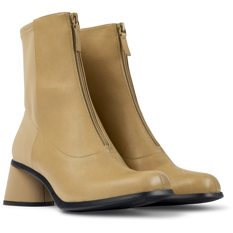 Shop Camper Ankle Boots For Women In Beige