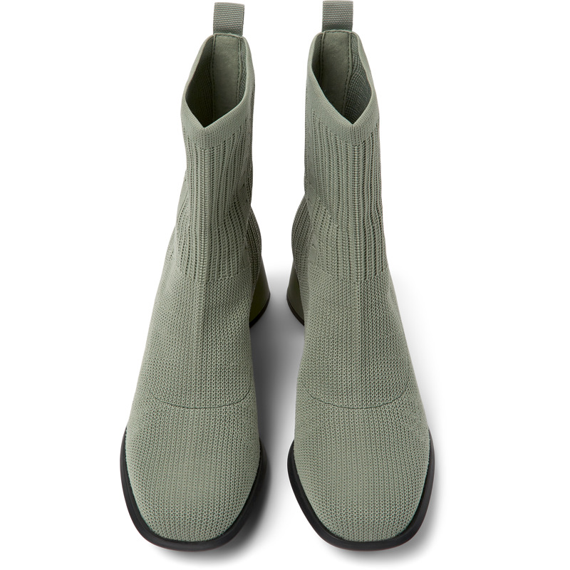 Camper Kiara - Ankle Boots For Women - Green, Size 37, Cotton Fabric