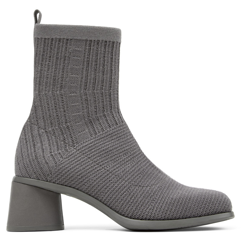 CAMPER Kiara TENCEL® - Stiefeletten Für Damen - Grau, Größe 36, Textile