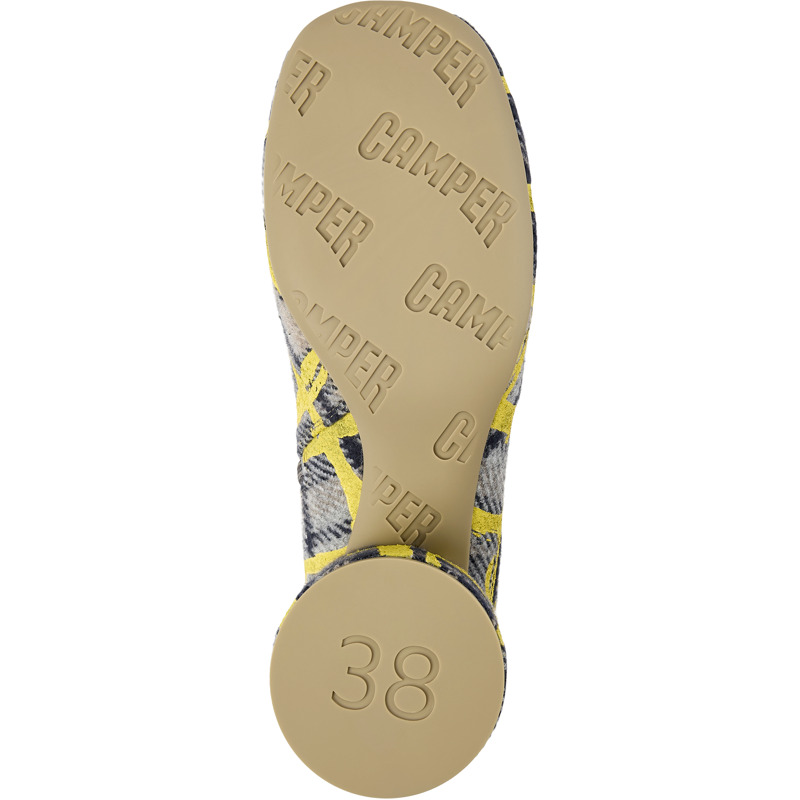CAMPER Niki - Stiefeletten Für Damen - Beige,Gelb, Größe 35, Textile