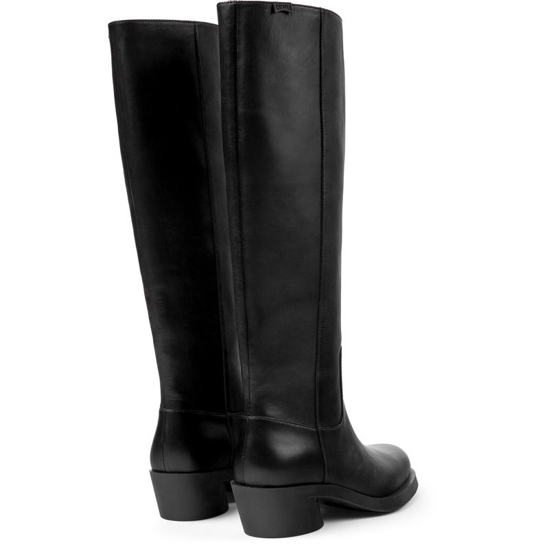 CAMPER Bonnie - Boots For Women - Black, Size 38, Smooth Leather