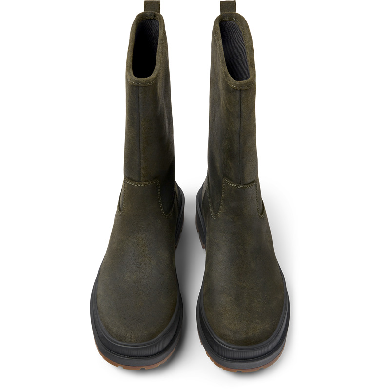 CAMPER Brutus Trek - Boots For Women - Green, Size 35, Suede
