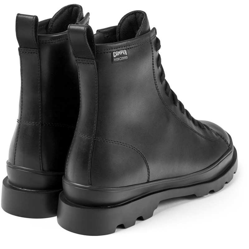 CAMPER Brutus HYDROSHIELD® - Ankle Boots For Women - Black, Size 38, Smooth Leather