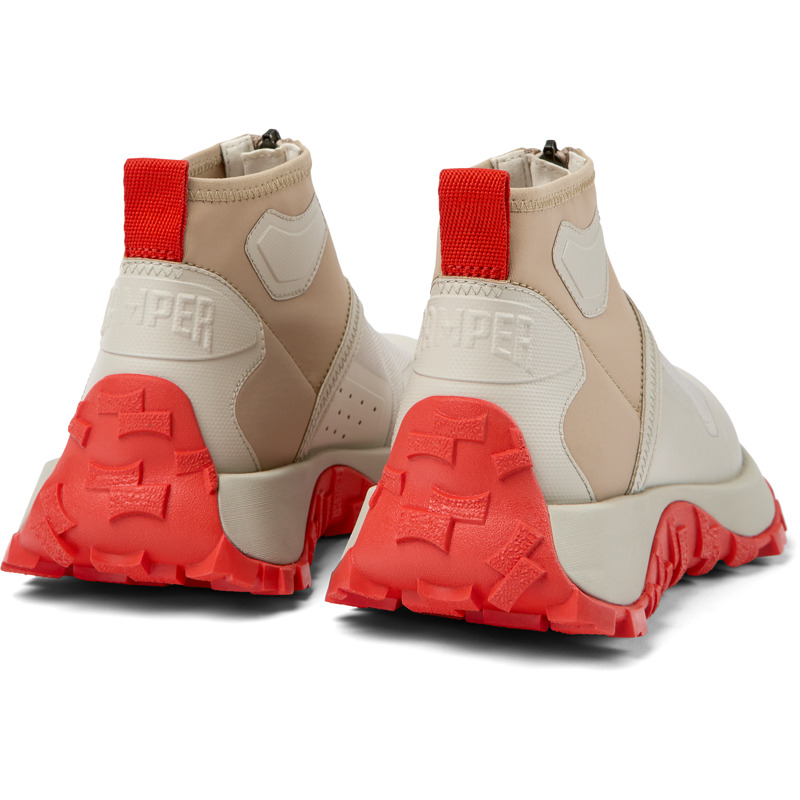 CAMPER Drift Trail VIBRAM - Sneakers For Women - Grey,Beige, Size 38, Cotton Fabric