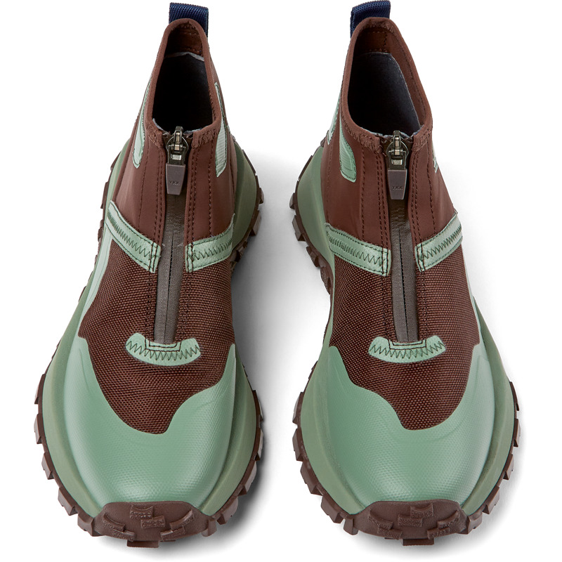 CAMPER Drift Trail VIBRAM - Sneakers Para Mujer - Burdeos,Verde, Talla 36, Textil