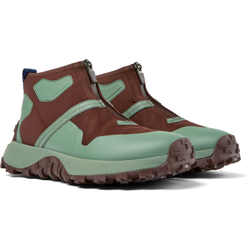 Camper Drift Trail Vibram - Sneakers For Women - Burgundy, Green, Size 38, Cotton Fabric
