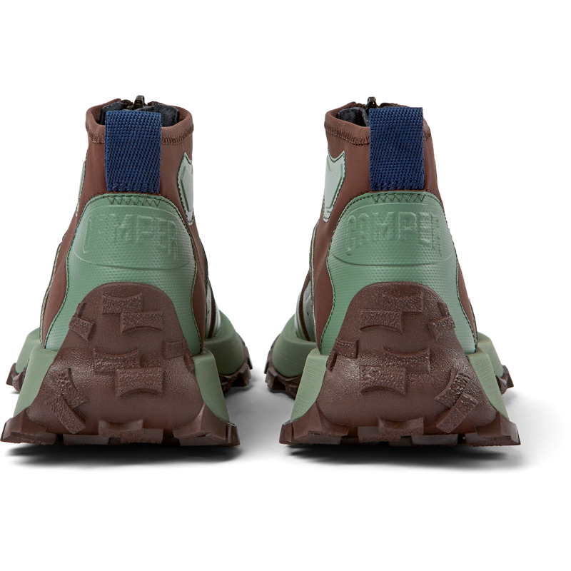 CAMPER Drift Trail VIBRAM - Sneakers Para Mujer - Burdeos,Verde, Talla 41, Textil