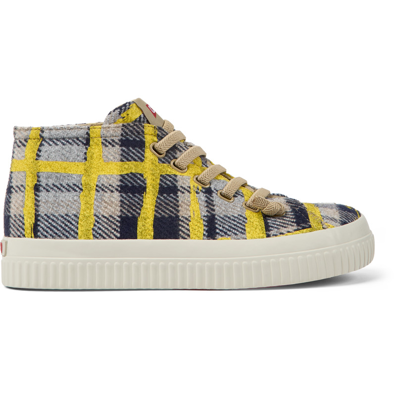 CAMPER Peu Roda - Sneakers For Women - Beige,Yellow, Size 38, Cotton Fabric