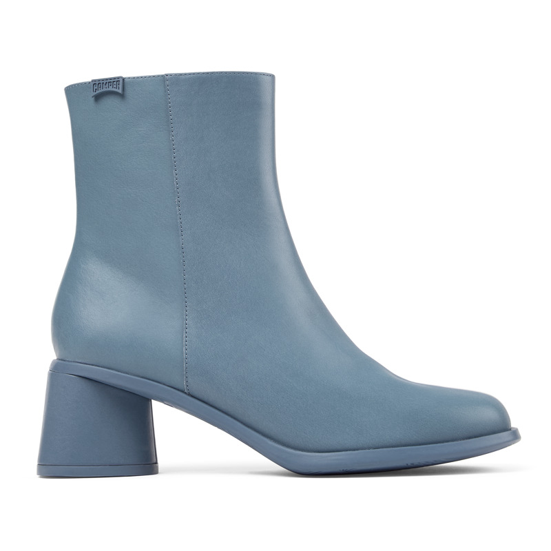 CAMPER Kiara - Botines para Mujer - Gris, talla 42, Piel Lisa