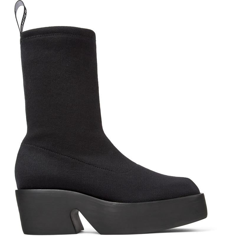 CAMPER Billie TENCEL® - Stiefeletten Für Damen - Schwarz, Größe 38, Textile