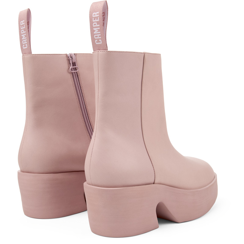 CAMPER Billie - Stiefeletten Für Damen - Rosa, Größe 36, Glattleder