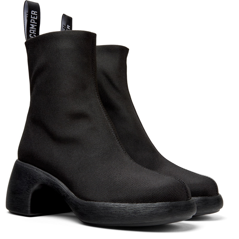 CAMPER Thelma - Stiefeletten Für Damen - Schwarz, Größe 38, Textile