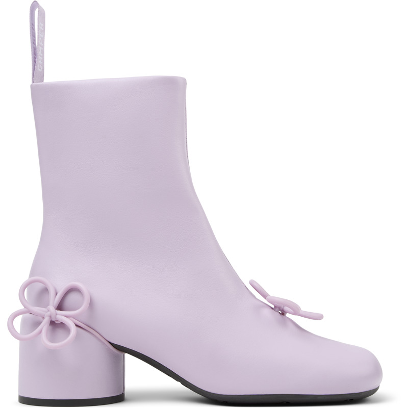 CAMPER Twins - Botines para Mujer - Violeta, talla 39, Piel Lisa