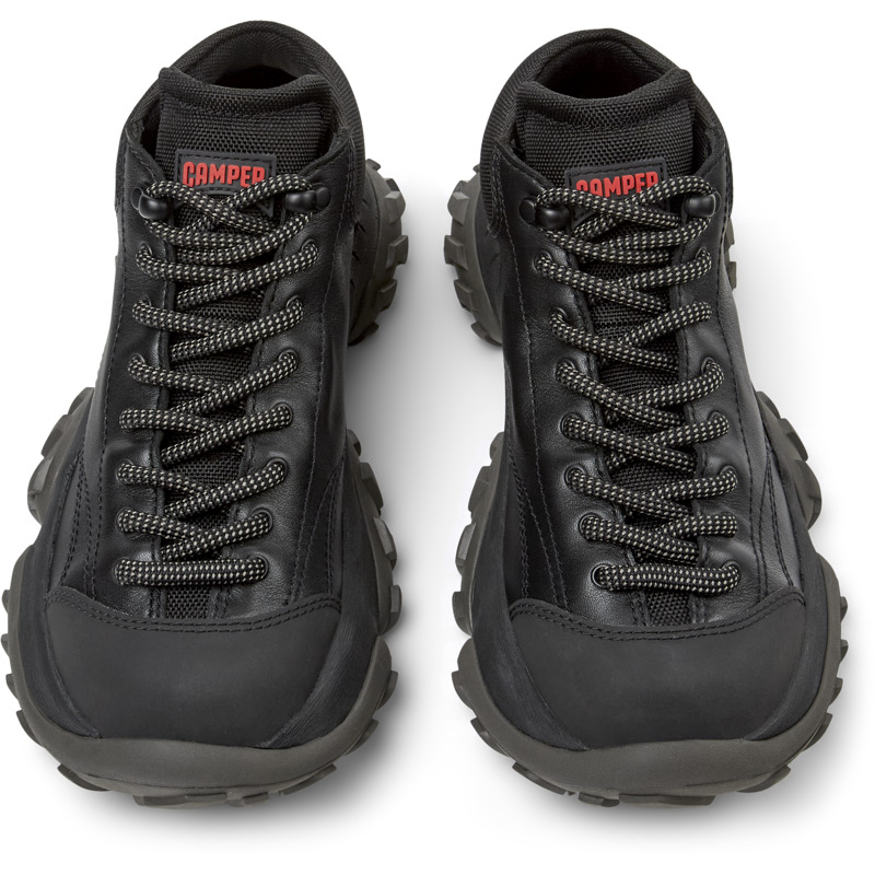 CAMPER Karst Trek - Sneaker Für Damen - Schwarz, Größe 40, Glattleder/Textile