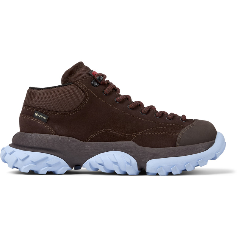 CAMPER Karst Trek - Botines para Mujer - Marron, talla 36, Piel Vuelta/Textil