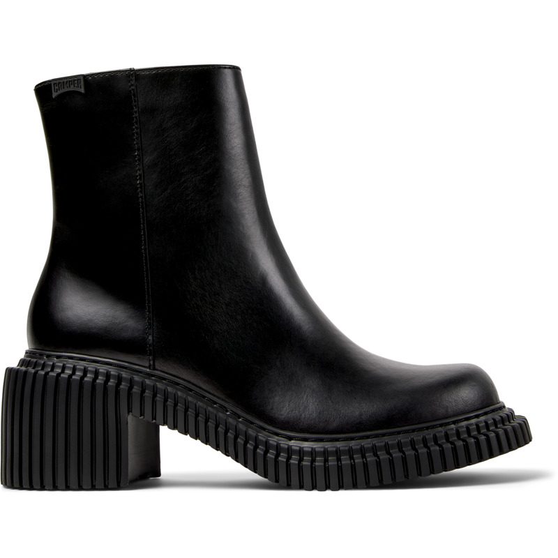 Camper Pix London Stiefel Mit Geriffelter Sohle 70mm In Black