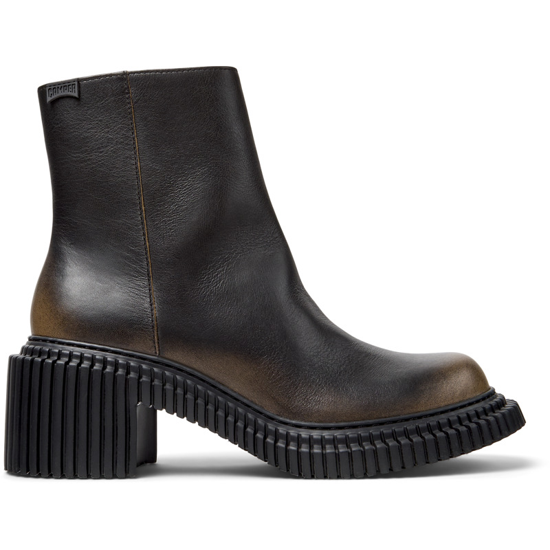Camper 70mm Pix London Zip-up Boots In Multi