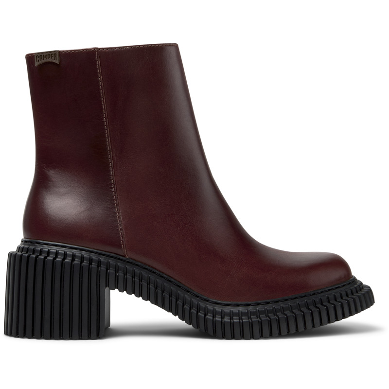 Camper Pix London - Ankle Boots For Women - Brown, Size 40, Smooth Leather-image