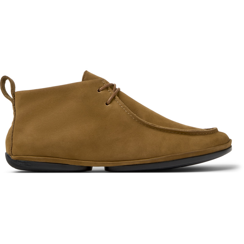 CAMPER Right Nina - Botines para Mujer - Marron, talla 38, Ante o Piel Vuelta