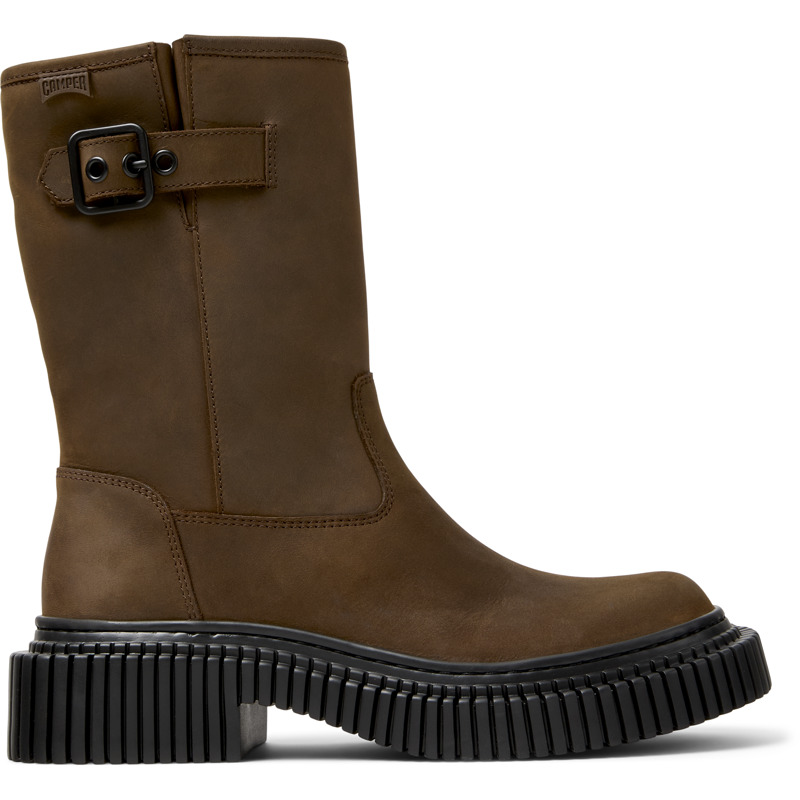 CAMPER Pix Berlin - Zapatos de vestir para Mujer - Marron, talla 36, Ante o Piel Vuelta