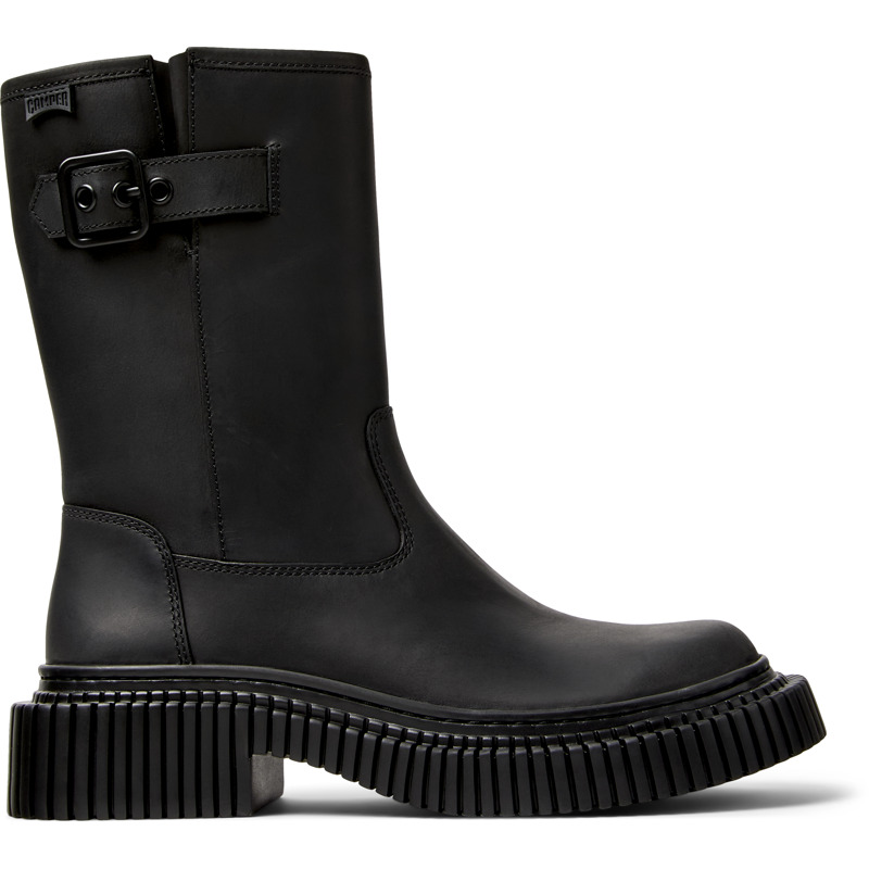 CAMPER Pix Berlin - Zapatos de vestir para Mujer - Negro, talla 36, Ante o Piel Vuelta