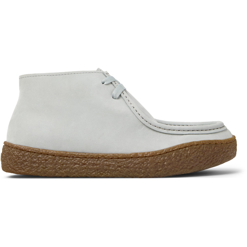 Camper Peu Terreno Lace-up Desert Boots In Gray