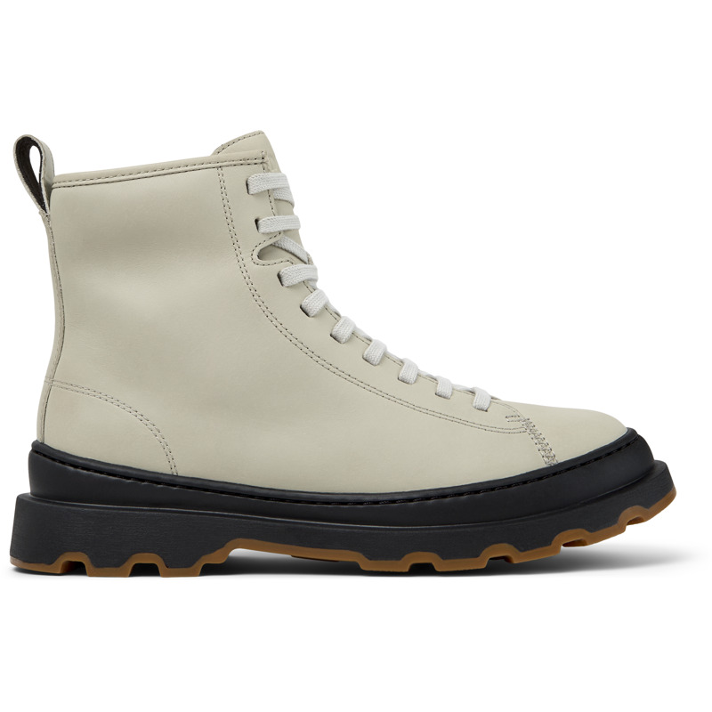 Camper Noray Combat Boot In Neutral