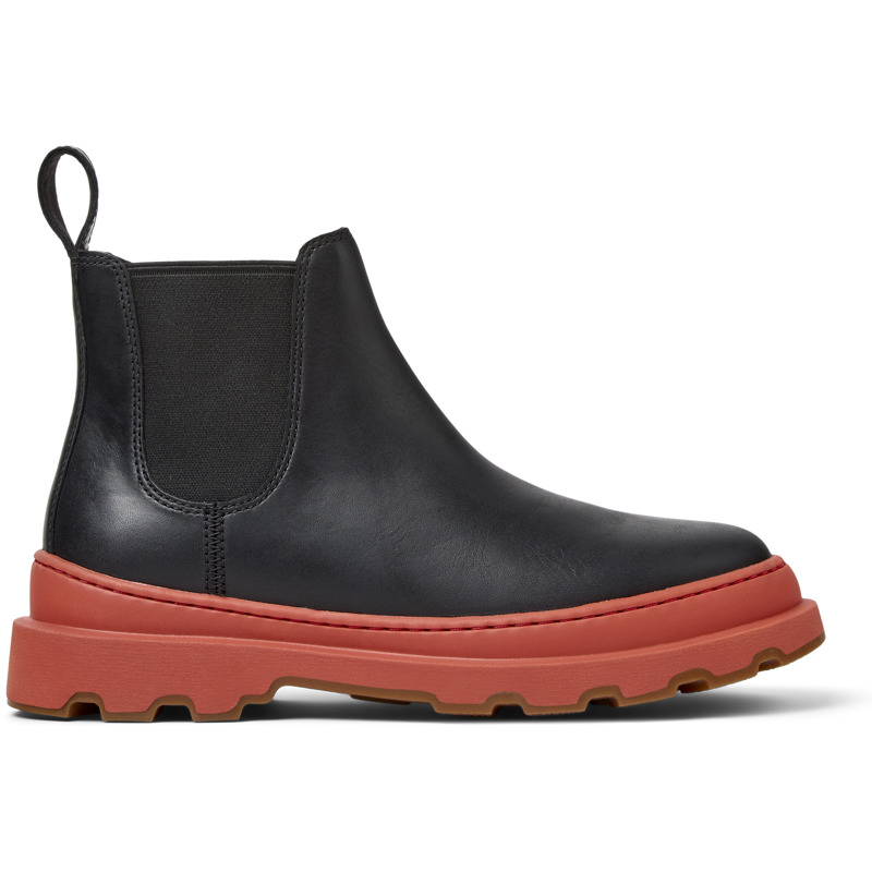 Camper Brutus Elastic-panelled Chelsea Boots In Brown