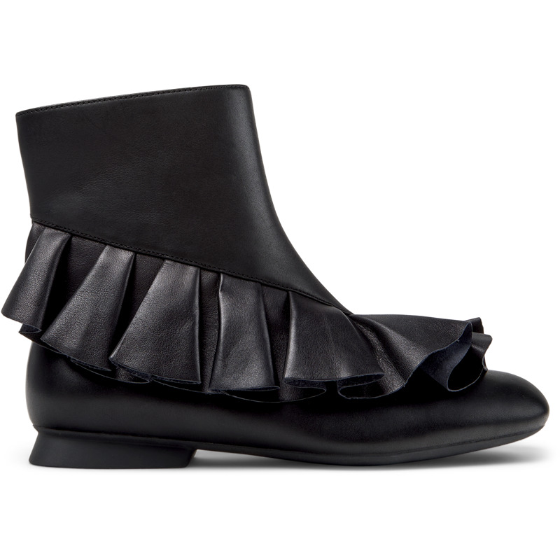 CAMPER Casi Myra - Botas para Mujer - Negro, talla 35, Piel Lisa