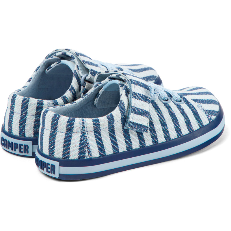 Camper Peu Rambla - Sneakers For Unisex - Blue, Size 28, Cotton Fabric