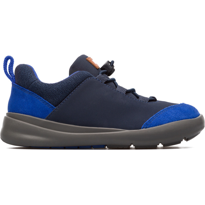 CAMPER Ergo - Zapatillas para  - Azul, talla 28, Textil/Piel Vuelta