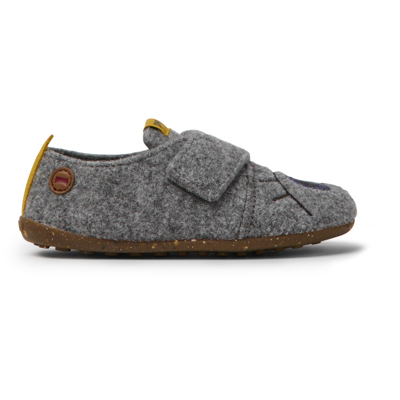 CAMPER Twins - Chaussons Pour Filles - Gris, Taille 33, Tissu En Coton