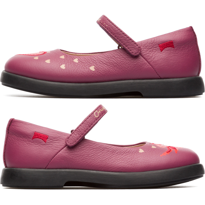 CAMPER Twins - Bailarinas para  - Violeta, talla 26, Piel Lisa