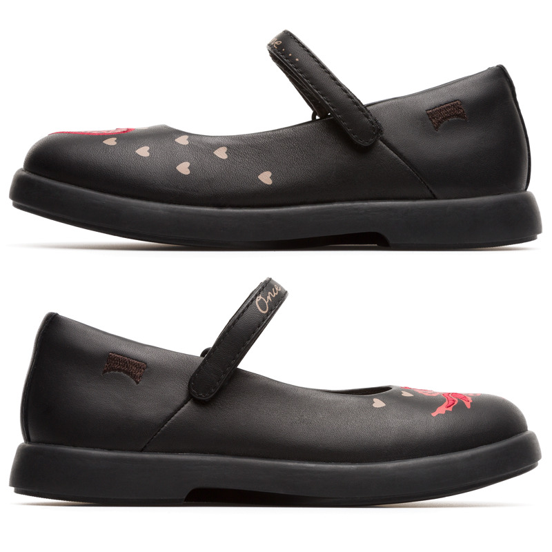 Camper Twins, Ballerines Enfant, Noir , Taille 25 (EU), K800228-002