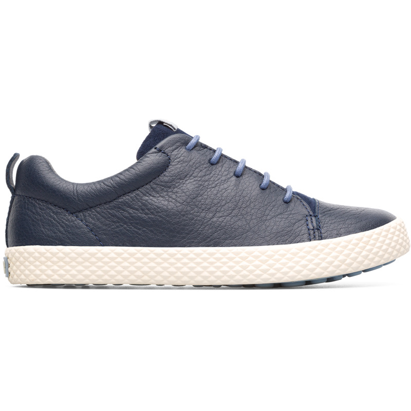 CAMPER Pursuit - Zapatillas para  - Azul, talla 27, Piel Lisa/Piel Vuelta