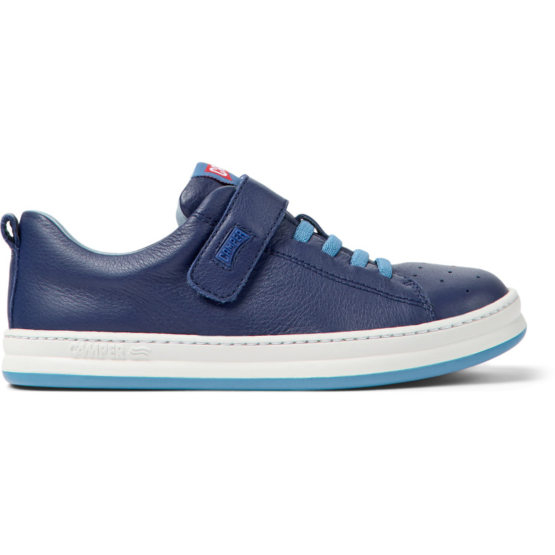 CAMPER Runner - Zapatillas para Niñas - Azul, talla 31, Piel Lisa