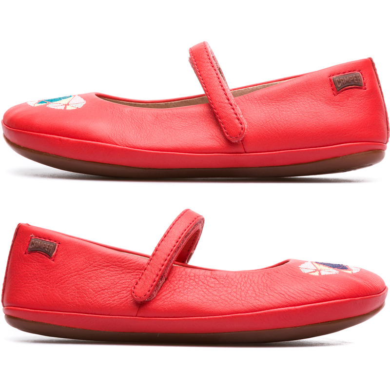 CAMPER Twins - Bailarinas para  - Rosa, talla 37, Piel Lisa