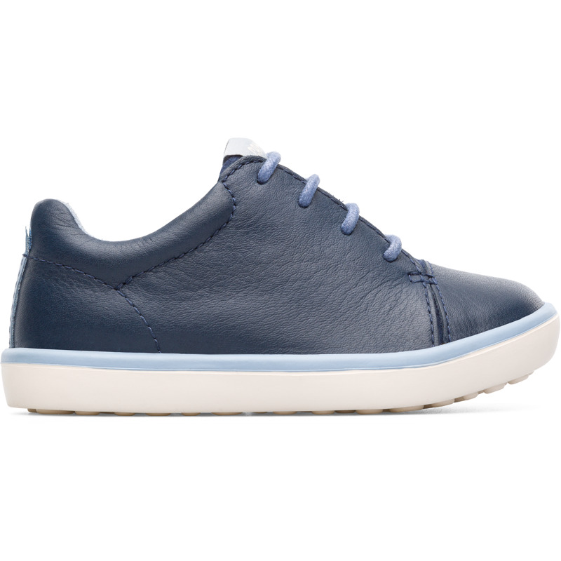 CAMPER Pursuit - Zapatillas para  - Azul, talla 25, Piel Lisa/Piel Vuelta