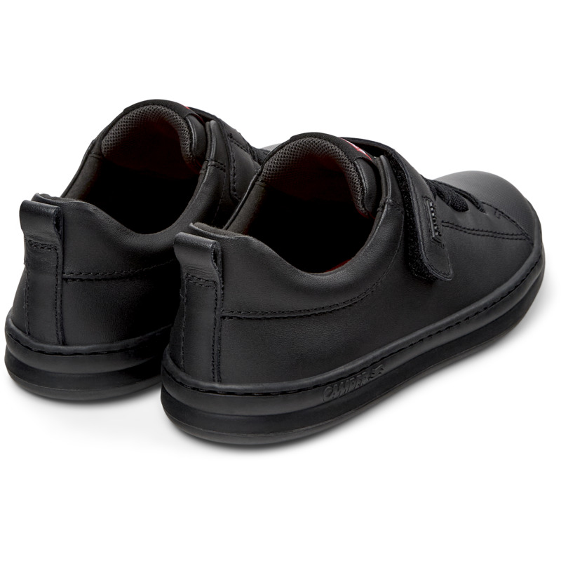 CAMPER Runner - Sneakers Para Niñas - Negro, Talla 32, Piel Lisa/Textil