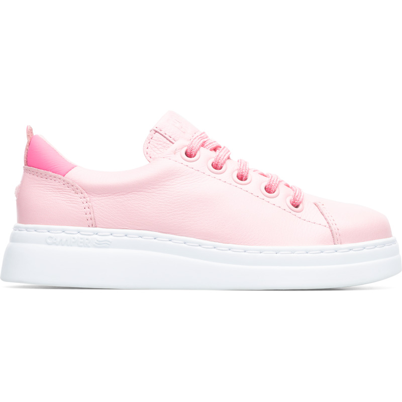 CAMPER Runner Up - Zapatillas para Niñas - Rosa, talla 27, Piel Lisa