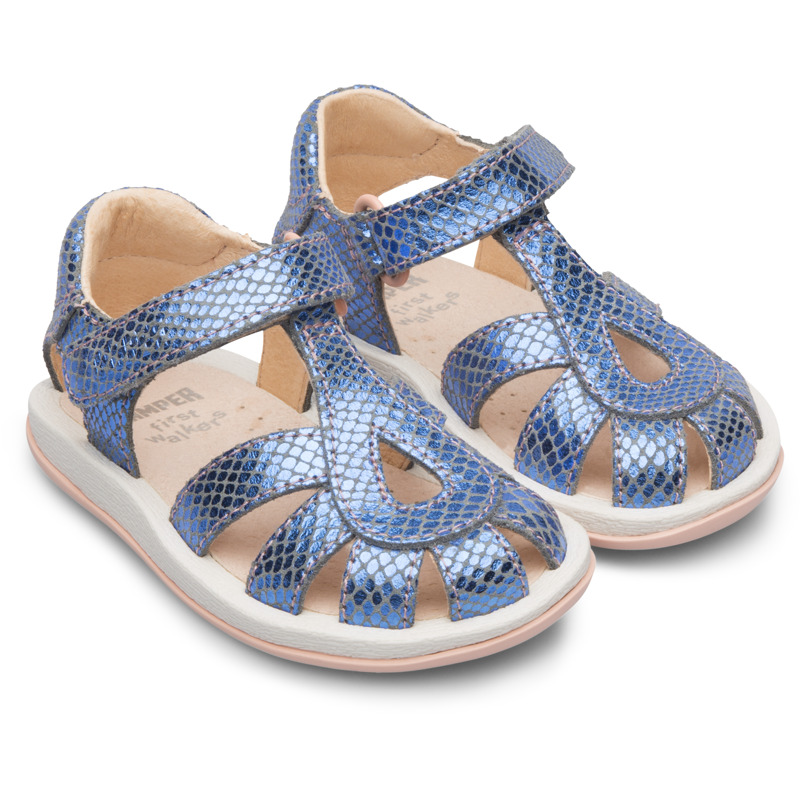 Camper Sandals For First Walkers In Blue