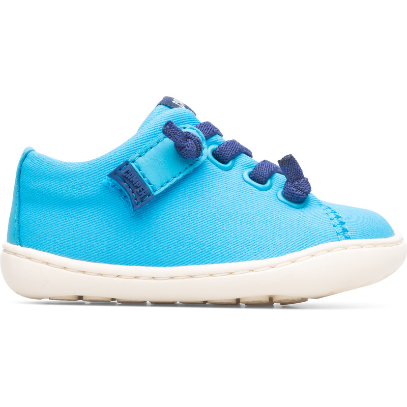 CAMPER Peu - Smart casual παπουτσια Για Firstwalkers - Μπλε, Μέγεθος 22, Cotton fabric/Smooth leather