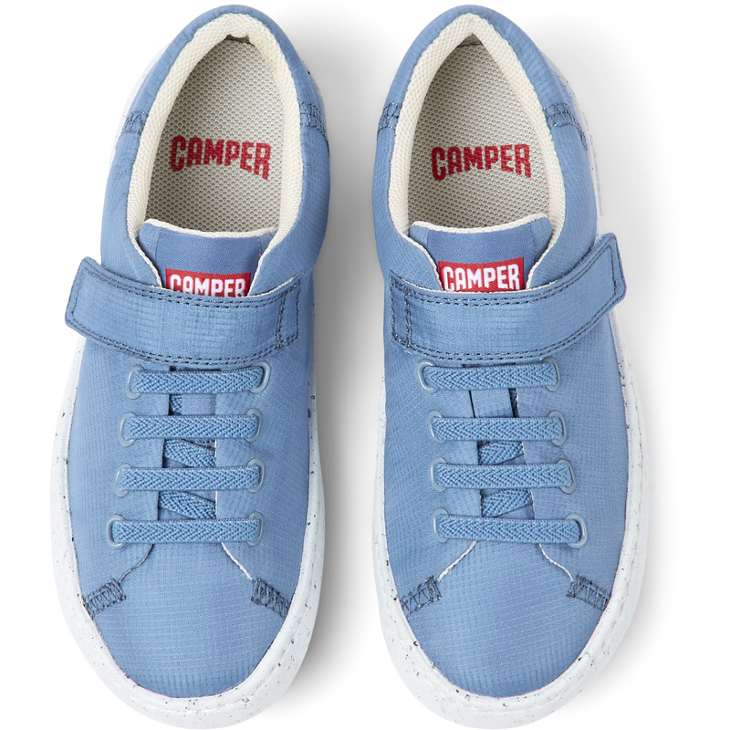 Camper Peu Touring - Smart Casual Shoes For Unisex - Blue, Size 28, Cotton Fabric